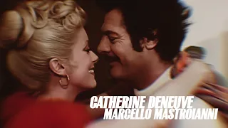 Catherine Deneuve 🤍 Marcello Mastroianni. | Mon Amour Mon Ami