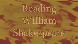 [ASMR] Reading William Shakespeare
