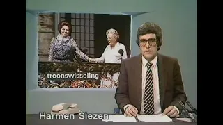 Inhuldiging Beatrix - rellen in Amsterdam 1980