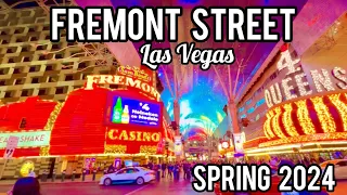 Fremont Street Experience Day and Night Walk Through