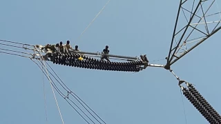 765kv Replacement Of Polymer Insulator  Transmissition Line