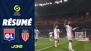 OLYMPIQUE LYONNAIS - AS MONACO (3 - 1) - Résumé - (OL - ASM) / 2022-2023