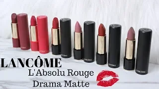 BIYW Review Chapter: #93 LANCÔME L'ABSOLU ROUGE DRAMA MATTE SWATCH & REVIEW