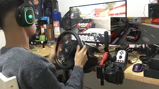 LFS - ONBOARD DRIFT w/xonas at SO4R (T500RS)