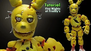 SPRINGTRAP ➤ FNaF 3 ★ Polymer clay Sculpture