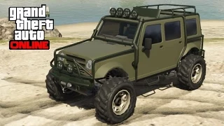 GTA 5 Online - How to Get the Merryweather Jeep (Canis Mesa)