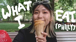 what I eat in a weekend (in philadelphia) 🍦 family trip to my sister's mba grad | Joelle