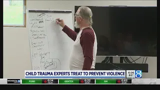 Child trauma experts treat to prevent violence