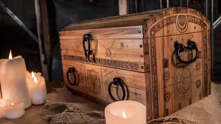 The Witcher's Wooden Alchemy Chest // Woodworking Build