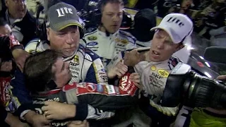 FIGHT! Post-race brawl between Gordon and Keselowski