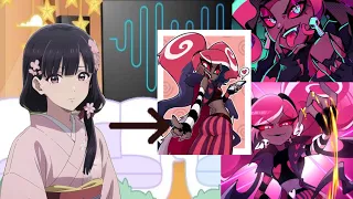 My happy Marriage react to Miyo as Velvette from Hazbin hotel. (All parts+ Respectless)