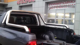 Крышка ROLL с дугой и ящики поворотные в кузов для Toyota Hilux, Mitsubishi L200, VW Amarok