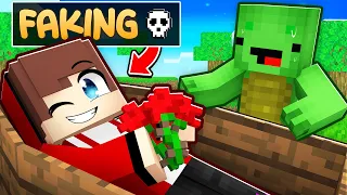 Maizen Faked His DEATH in Minecraft! - Parody Story(JJ and Mikey TV)