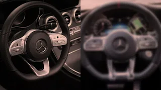 AMG Lenkrad , amg Spange montieren geht das wirklich in 2 min wie in der Werbung ?🤔🤔🤔😳