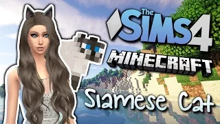 The Sims 4 - Minecraft Siamese Cat - (Create-A-Sim)