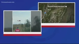 Small plane crashes near Golden Isles Airport in Brunswick, Ga.