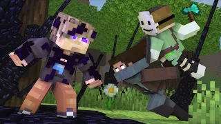 "No Turning Back" - A Minecraft Music Video ♪ (MrBeast vs. Dream Team)