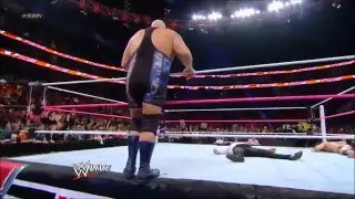 Big Show Destroys The Shield And KO's Triple H.mp4