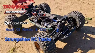 Hobbywing Max 8 G2 Motor ESC Combo - Traxxas Sledge @ Strumpshaw RC Tracks