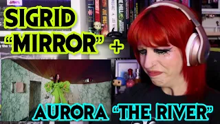 REACTION | SIGRID "MIRROR" + AURORA "THE RIVER"
