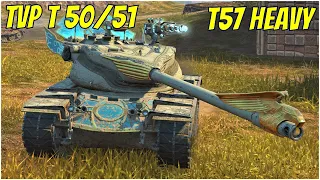 T57 Heavy Tank & TVP T 50/51 ● WoT Blitz