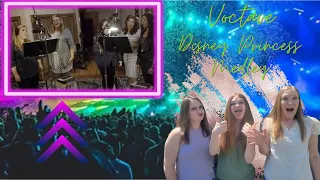 First Time Hearing | Voctave | Disney Princess Medley | 3 Generation Reaction