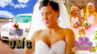 A 17 Year Old Bride's Dream Fairytale Wedding | Big Fat Gypsy Weddings | FULL EPISODE | OMG