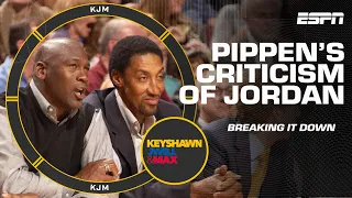 Trying to make sense of Scottie Pippen's comments about Michael Jordan 🔍 | KJM