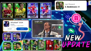 Big Update ! Upcoming Thursday V3.4.0 eFootball 2024 Mobile Release, New Campaign & Free Rewards