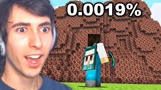 Minecraft's Luckiest Moments of ALL TIME!