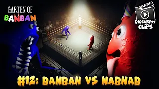 Banban VS Nabnab: Garten of Banban 4 - Glitches, Bugs and Funny Moments Clips 12