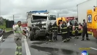 Principal rodovia do País registra 33 acidentes por dia