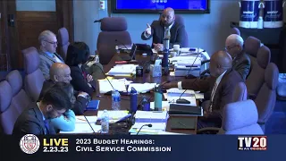 Cleveland City Council General Budget Hearings, February 23,  2023