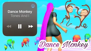 Dance Monkey Dancing hair 🍑🍑