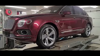 Bentley Bentayga: роскошь в редком цвете...