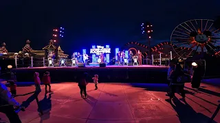 Phat Cat Swinger 7:25 pm Set - Live Festival Music at 2022 Disney Food & Wine - Full Pixar Pier View
