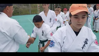 Как наша команда синкекусинкай каратэ тренировалась на Учебно-Тренировочных сборах на Сибинах.