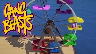Gang Beasts - Ferris Wheel Challenge [Father and Son Gameplay]