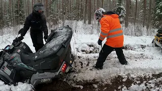 CfMoto 850 / Stels Guepard 850 / CfMoto 520 / Snow and mud