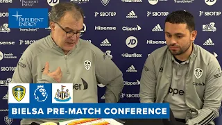 On form and naming starting 11 | Marcelo Bielsa | Leeds United v Newcastle United press conference