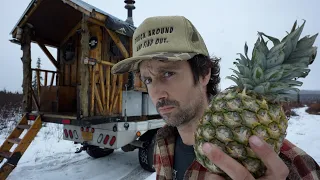 Making the World's Most Hated Meal | Winter Truck Camping in Alaska #ASMR #vanlife