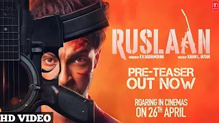 Ruslaan Official Teaser, Release Date l Aayush S l  Sushrii l Jagapathi l Ruslaan Pre Teaser Update