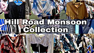 Visited Mumbai's Most Famous BANDRA HILL ROAD | Best monsoon collection2022 | Mumbai street shopping