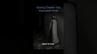 Granny Chapter One Impossible Mode VS Granny Chapter Two Impossible Mode #shorts #granny