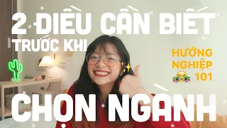 MÌNH ĐÃ CHỌN NGÀNH HỌC NHƯ THẾ NÀO? | 2 điều duy nhất bạn cần làm để định hướng nghề | MOE ĐI ĐÂU