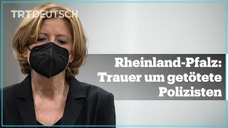 Rheinland-Pfalz: Trauer um getötete Polizisten