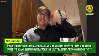 Aga Muhlach, paano nga ba pinalaki sina Andres at Atasha?