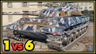 Object 430U - 11,5K Damage - 1 vs 6 - World of Tanks Gameplay