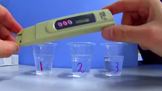 🌡 TDS Meter 3 портативный солемер тестер качества воды ║ water quality tester