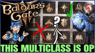 Baldur's Gate 3 - How to Make Powerful Multiclass Builds - Best Multiclassing Guide & Tricks/Tips!